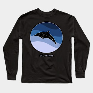 Delphinus Constellation Long Sleeve T-Shirt